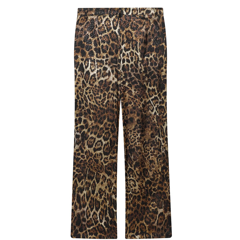 HXAO Leopard Pants Sets 2 Piec - Women Electronic Accessories recension och pris