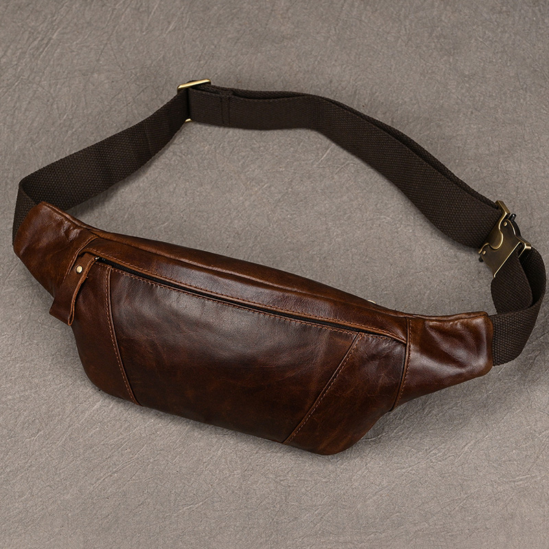 Men's Leather Chest Bags Cross - Women Electronic Accessories recension och pris