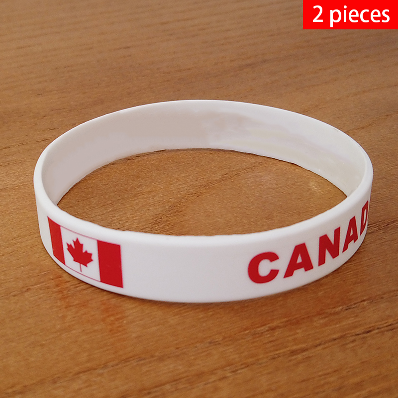 2pcs Canada National Flag Wris - Women'S Accessories Canada recension och pris