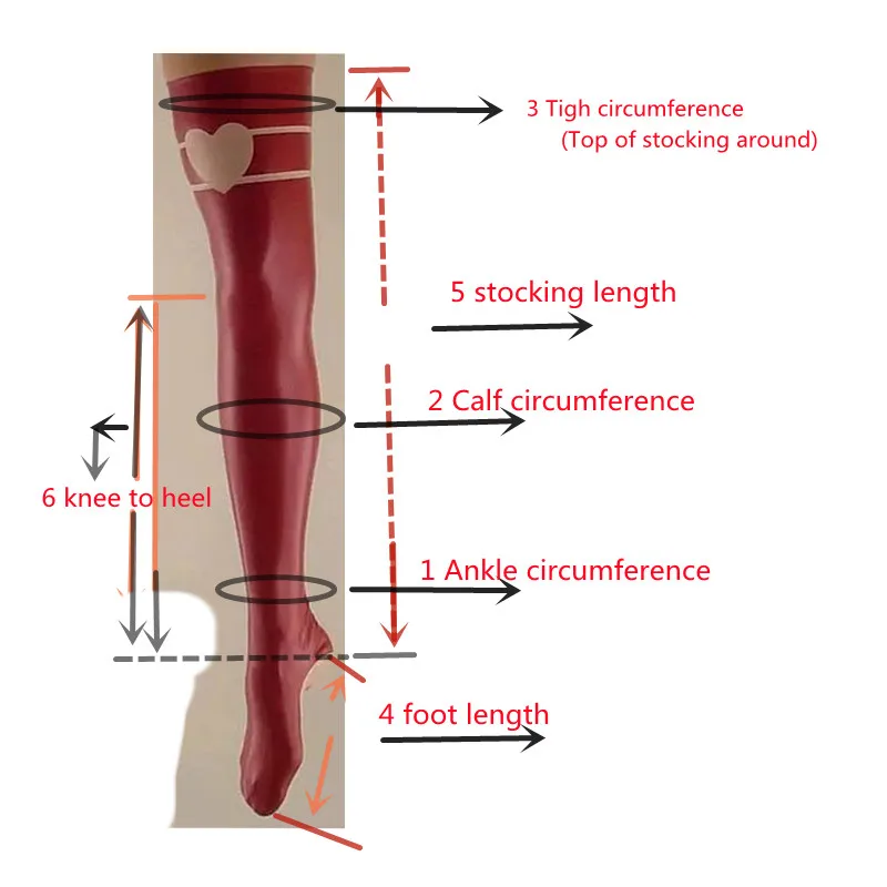 Latex Gummi Rubber Stockings S - Women'S Accessories Canada recension och pris