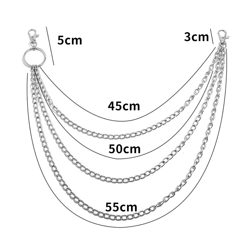 Layer Metal Belt Chain Punk Ho - Women Electronic Accessories recension och pris