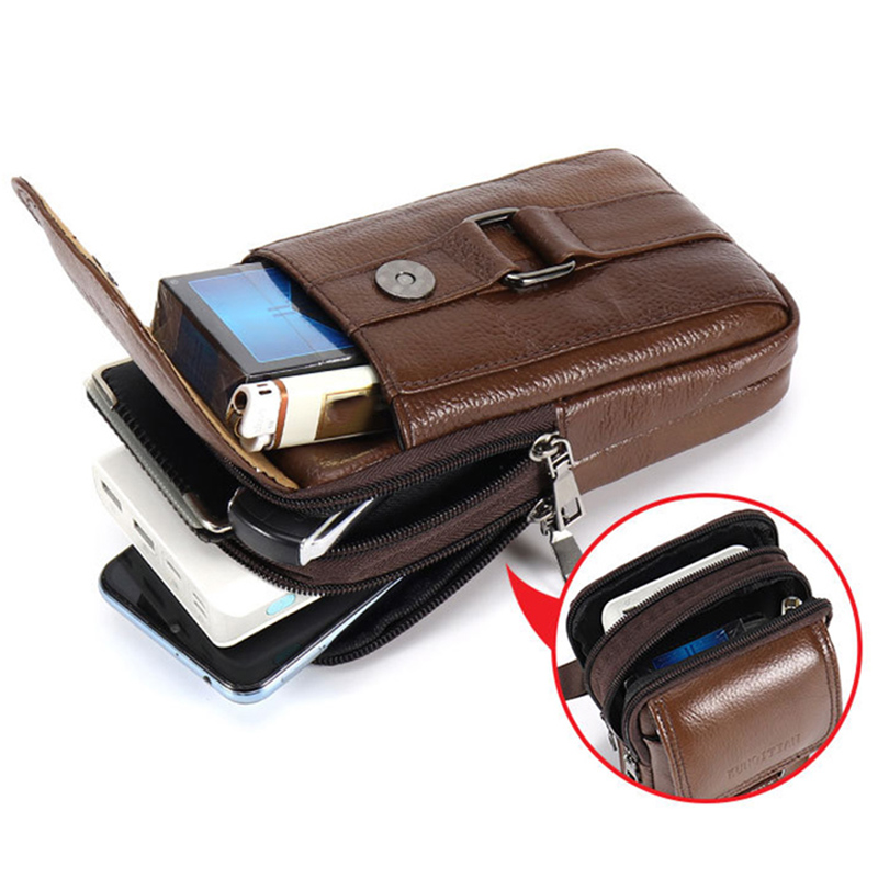 Men's Mobile Phone Waist Bag O - Women Electronic Accessories recension och pris