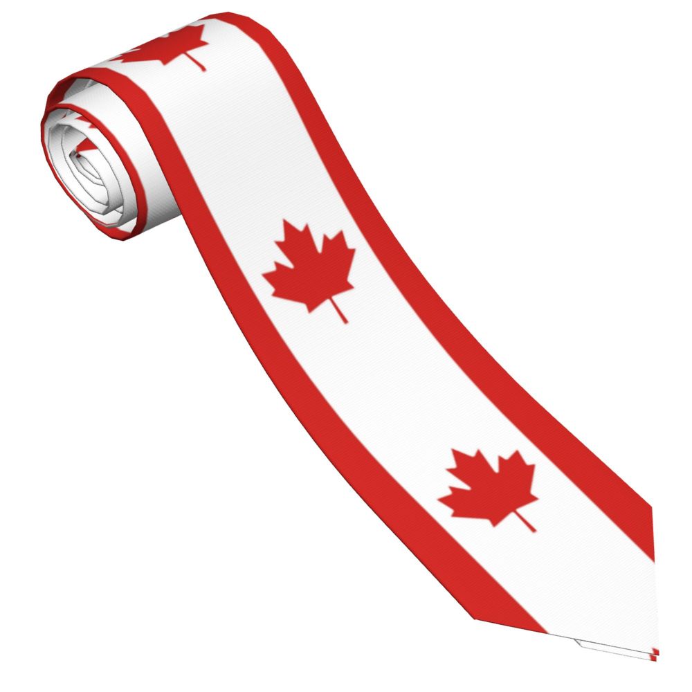 Flag Of Canada Necktie Unisex  - Women'S Accessories Canada recension och pris